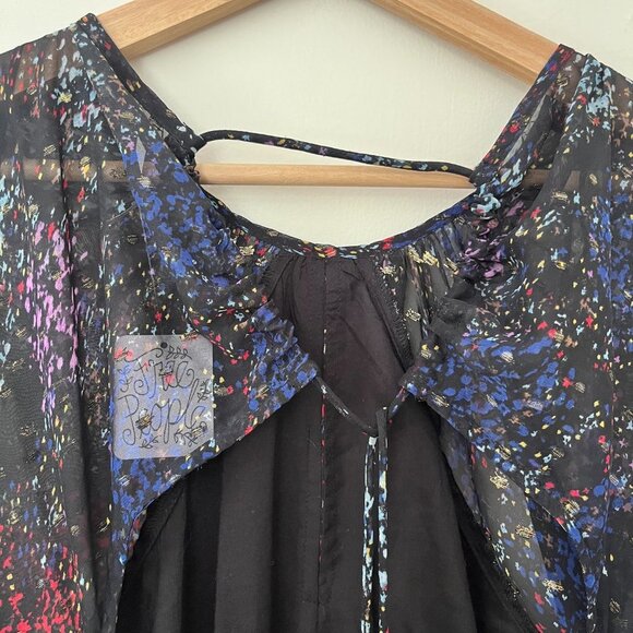 Free People Mini Dress with Tassels - XS - NWT - Picture 6 of 9